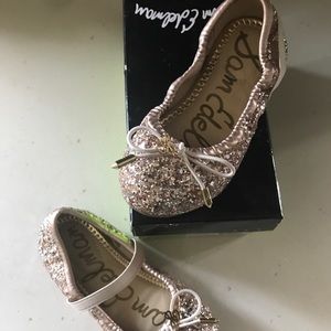 Brand new Sam Edelman “Felicia” glitter flat 9
